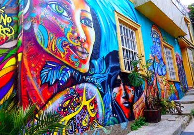 Recorre la ruta imperdible de arte urbano en Santiago y Valparaíso